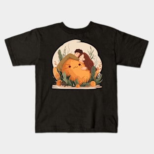 Sweet Potato Lovers - Love Valentine's Day Lover Couple Cute Funny Kids T-Shirt